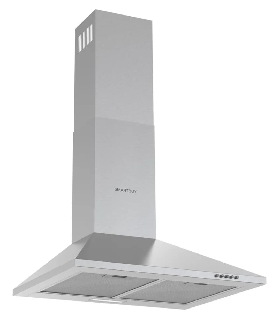 Extractor Purificador De Aire Cocina Smartbuy 60cm Acero Inoxidable 3 Velocidades
