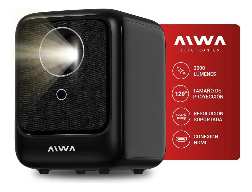 Proyector Led Aiwa AW-PR100N - Mercado Libre