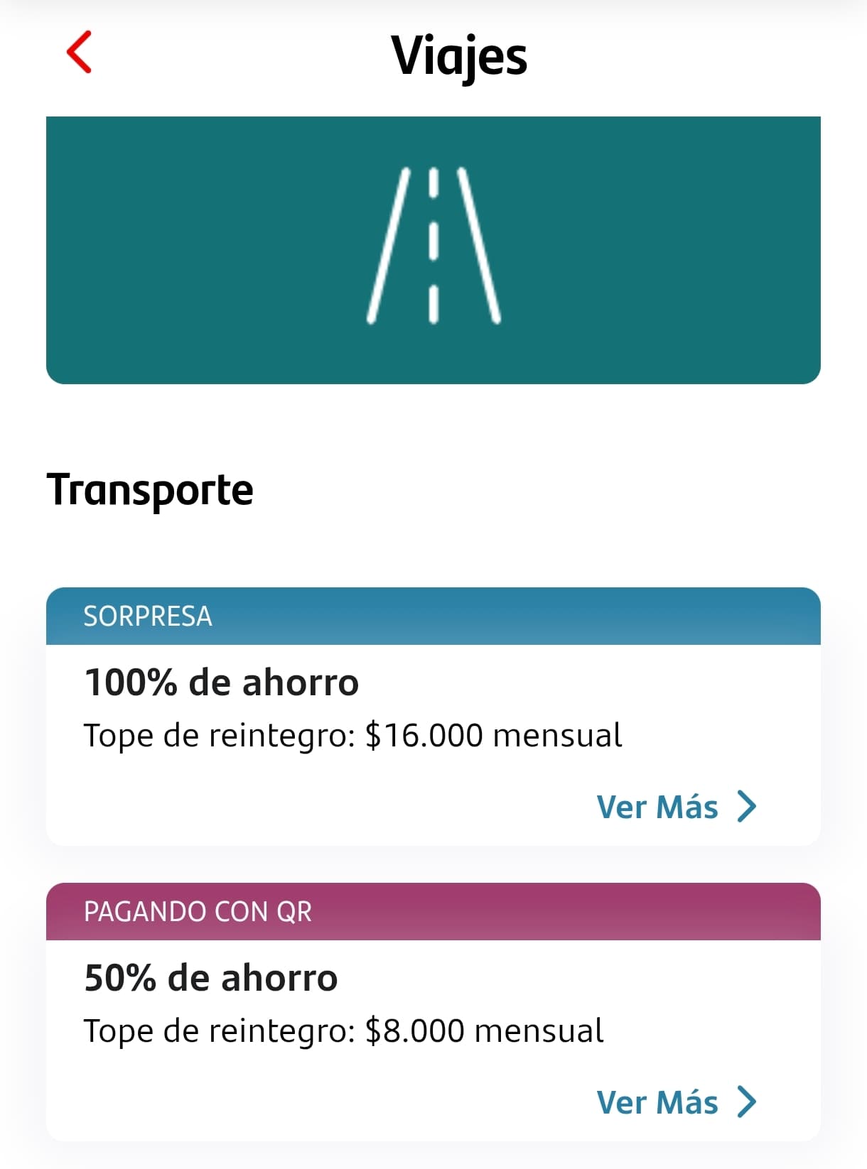 100% reintegro pagando qr Santander